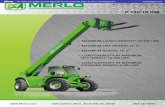 MERLO 120.10 HM Product Sheet - Bigge Crane and Rigging...AMS-Merlo.com P 120.10 HM MAXIMUM LOAD CAPACITY: 26,500 LBS MAXIMUM LIFT HEIGHT: 32’ 2” MAXIMUM REACH: 18’ 4” LOAD