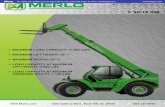 MERLO P50.18 Product Sheet - Bigge Crane and Rigging...AMS-Merlo.com P 50.18 HM MAXIMUM LOAD CAPACITY: 11,000 LBS MAXIMUM LIFT HEIGHT: 58’ 7” MAXIMUM REACH: 42’ 3” LOAD CAPACITY