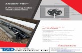 A Pioneering Cable Theft Deterrent. · • Ander-fin secures long lengths of cable. • Ander-fin is used in conjunction with Anderton cable troughs. • Ander-fin patent pending.