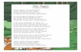 William 2020-06-29آ  William Blake. twinkl.com Trace the poem in your neatest handwriting. Tyger Tyger,