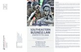 SOUTHEASTERN BUSINESS LAW - Samford University · enforcement matters, conducting internal investigations, general civil litigation, and commercial and contract disputes. W. Michael