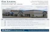 For Lease McGuire Development - LoopNet · For Lease 4225 Genesee St. Cheektowaga, NY 14225 WE ARE MORE THAN TRANSACTION FACILITATORS Our focus is CLIENT ADVOCACY- always delivering