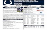 INDIANAPOLIS COLTS WEEKLY PRESS Indianapolis trails Dallas in the all-time head-to-head series, 5-9,