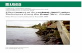 Effectiveness of Streambank-Stabilization Techniques Along ...Effectiveness of Streambank-Stabilization Techniques Along the Kenai River, Alaska By Joseph M. Dorava _____ U.S. GEOLOGICAL