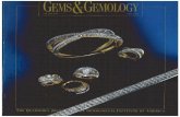 Fall 1994 Gems & Gemology - GIA · 2017-06-08 · FALL 1994 VOLUME 30 NO.3 TABLE 0 F CONTENTS EDITORIAL 141 Our Future: Forthright or Fractured? William E. Boyajiai~ FEATURE ARTICLE