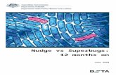 Nudge versus Superbugs 12 months on · Web viewOur assessment is based on, amongst other things, the ‘p-value’, the effect size, consistency with past evidence and theory, and