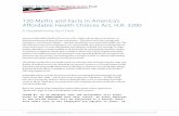 120 Myths and Facts in America’s Affordable Health Choices Act, … · 2014-06-04 · America’s Affordable Health Choices Act, H.R. 3200, is the product of a historic col- laboration
