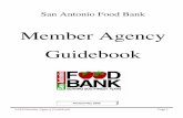 Member Agency Guidebook - San Antonio Food BankAn Emergency Food Pantry meets the following requirements: • Is open a minimum of 2 times a month to offer food assistance to clients