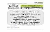 for the provision of Specialist Services to Assist in the ...committee.nottinghamcity.gov.uk/documents/s16485... · inappropriate alterations to facades, loss of original shopfronts,