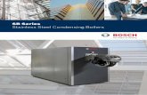 SB Series Stainless Steel Condensing Boilers€¦ · all boiler efficiency. A modulating burner and two return-water connections ensure high energy efficiency & low pollutant emissions.