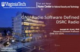 GNU Radio Software Defined DSRC Radio · Final Report: Vehicle Infrastructure Integration Proof of Concept –Executive Summary (Vehicle) 5.1.3 Security Service . 11/2016 7 Software