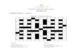 QUESTIONS WEEK 1 ML edit · 2020-05-05 · Puzzles, quizzes and more! WEEK #1 QUESTIONS 1 / Day 1 Quick Crossword (1) Across 1 Multitude (4) 3 Zimbabwe, formerly (8) 9 Male sibling