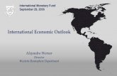 International Monetary Fund September 29, 2016 Werner... · Inflation and Real Effective Exchange Rate in Chile and Colombia, 1985-2016 Sources: IMF, World Economic Outlook database