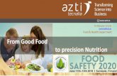 Dr Matxalen Uriarte muriarte@azti.es Food & Health ......FOOD QUALITY, SAFETY AND IDENTITY / Food Safety / Food control / Food identity / Analytical services EFFICIENT AND SUSTAINABLE