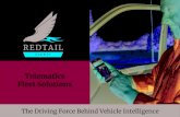 Telematics Fleet Solutions · a vehicle is reported as stolen for instance, a fleet manager can immobilize it. “We have been providing Redtail’s VAM1 Vehicle Asset Management