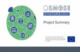 Project Summary - FBKares.fbk.eu/.../20180305_osmose_-_summary_v1.0.pdf · Presentation of OSMOSE project 2 Executive Summary OSMOSE is a project selected for Horizon 2020 LCE-04-2017.