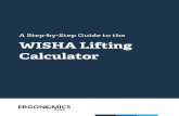 Achieve Better Health Outcomes with ErgoPlus Software and ...ergo-plus.com/wp-content/uploads/WISHA-Lifting-Guide-v-3.1.pdf · WISHA Lifting Calculator CLEAR CA unadjusted Weigh t