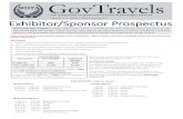 Exhibitor/Sponsor Prospectus - National Defense Transportation … · 2017-11-16 · Exhibitor/Sponsor Prospectus GovTravels Expo Program: Lower Lobby Foyer, which is outside of the
