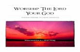 Worship The Lord Your God...towards engaging the whole congregation in powerful worship of God that is full of reverence and awe. Possible Hindrances to Engaged, Corporate Worship