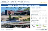 Oak Park - Rossell North...ROSSELL NORTH SHOPPING CENTER 6407 - 6427 W NORTH AVE, OAK PARK, IL 56 Skokie Valley Road Highland Park, Illinois 60035 INFORMATION: CONTACT JONATHAN HYMANjhyman@metrocre.com