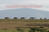 Manual for implementing ecosystem restoration ... · An assessment towards building resilience through ecosystem restoration in Somali Regional State, Ethiopia. ... - support the