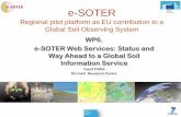e-SOTER Regional pilot platform as EU contribution …esdac.jrc.ec.europa.eu/projects/eSoter/FinalMeeting/12_e...final SoTer product is in vector format and PostgreSQL can provide