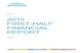 2015 FIRST-HALF FINANCIAL REPORT - ENGIE · 2019-11-27 · MANAGEMENT REPORT REVENUES AND EARNINGS TRENDS ENGIE - 2015 FIRST-HALF FINANCIAL REPORT 1 REVENUES AND EARNINGS TRENDS In
