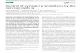 Control of systemic proteostasis by the nervous systemelpulso.med.uchile.cl/20141203/img/Mardones et al... · Control of systemic proteostasis by the nervous system Pablo Mardones1,2,