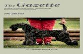 The Gazette - dev.tasdogs.comdev.tasdogs.com/wp-content/uploads/2019/06/TCA... · 2 ~ FRONT COVER ~ CH TASSHOT CRAZY LOVE "Jack" At only 14 months of age Jack is maturing beautifully.