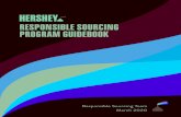 responsible sourcing program guidebook · 2020-03-11 · program guidebook Responsible Sourcing Team March 2020. THE HERSHEY COMPANY RESPONSIBLE SOURCING TEAM The Hershey Company