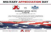 MILITARY APPRECIATION DAY · 2016-03-24 · kaleb nichols at knichols@thealbanydevils.com 518.4.devils 518.433.8457 thealbanydevils.com. tharlies a red united in . created date: 1/25/2016