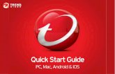 Quick Start Guide - Trend Micro...01 Open the Play Store on your phone or tablet and search for Trend Micro.In the search results, open Mobile Security & Antivirus by Trend Micro,