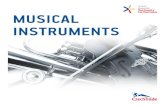 MUSICAL INSTRUMENTS - CzechTrade Offices · MUSICAL INSTRUMENTS IN NUMBERS The manufacturing of musical instruments has a long tradition in the Czech Republic. Czech musical instruments