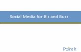 Social Media for Biz and Buzz - Point It Media for Biz and Buzz... · 2016-07-20 · How businesses FacebookPresentation Agenda. Presentation AgendaFacebook Applications. Presentation