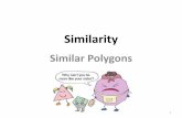 Dilations and Similarities - Ms. McCray's Geometry Class · 24/08/2018  · Similar Polygons 1) Find the Scale Factor. 2) Set the scale factor equal to a ratio containing the missing
