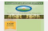 MARCH 2015 - Hospice of the Valleys · 'V PROFIT o R G Your Local Community Hospice. National Professional Social Work Month SOCIAL WORK PAVES THE WAY FOR NASW AT 60 Each March, Hospice