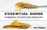 ESSENTIAL GUIDE · products such as vape pens, edibles, pills, topical solutions and everything non-leaf. Flavors may be separately infused in a controlled manner, thereby creating