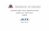 AFRICAN TAX INSTITUTE - UP · • Customs Duties (3-7 August 2009) 3 ... • Modernisation de l’Administration fiscale (Modernizing Tax Administration) (31 August – ... Wang,
