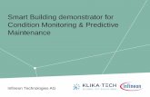 Smart Building demonstrator for Condition Monitoring ... · Penetration of predictive maintenance in HVACR equipment is projected to rise heavily The increased focus on predictive