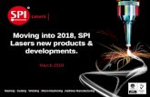 Moving into 2018, SPI Lasers new products & developments.€¦ · New ns Pulsed Laser Applications Cutting Aluminium and Copper Foil Cutting • High levels of accuracy and repeatability