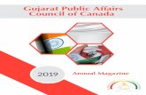 Gujarat Public Affairs Council of Canada€¦ · Message from The Mayor of Brampton 15 Message from His Excellency Consul General of India 16 Award Winners 2019 16 Awardees – 2017