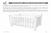 Mini Crib (5598) - Assembly and Operation Manualecx.images-amazon.com/images/I/A1ygd2jN6TS.pdf · •For cribs with drop sides, after raising side, make sure latches are secure. •For