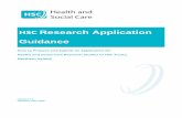 HSC Research Application Guidance · in grant applications, resulting in a range of potential or actual difficulties downstream. These include: The Trust being unable to accommodate