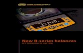 Wi-Fi USB · 2014-06-17 · NEW R-SERIES BALANCES 2 Precision in every condition Auto-Cal System Auto-Cal system is a tool for control and correction, which allows accurate weighing