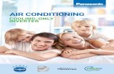 AIR CONDITIONING · 15.09.2016  · motor helps to maintain room comfort even under the hottest conditions. QUIET MODE Enjoy the comfort of running your air conditioner at night and