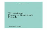 Trustee Recruitment Pack - New Writing Northnewwritingnorth.com/wp-content/uploads/2019/10/... · • Reading Development (events, book prizes, festivals, touring, promotions and