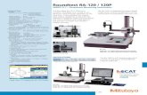 SERIES 211 — Roundness Measuring Instruments...SERIES 211 — Roundness / Cylindricity Measuring System The RA-2200 provides high accuracy, high speed and high performance in roundness