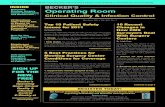 Executive Operating Room · 20 Disinfectant Surface Wipes: Effective or Simply Convenient? 22 Safe Injection Practices Checklist: 12 Critical Rules to Follow 23 Advertising Index