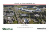 NSLS-II Fast Orbit Feedback System · 2018-11-06 · 1 BROOKHAVEN SCIENCE ASSOCIATES Outline NSLS-II fast orbit feedback (FOFB) system Orbit stability requirement System architecture