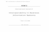 Interoperability in Business Information SystemsIBIS – Interoperability in Business Information Systems -3-© IBIS – Issue 1 (1), 2006 Review Board: Submitted articles of this